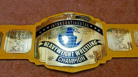 WWF Intercontinental Heavyweight Wrestling Championship Replica Belt ...