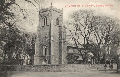 Church of St Mary, Brancaster, Norfolk stock image | Look and Learn