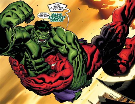 hulk vs red hulk - Marvel Comics Photo (8625074) - Fanpop