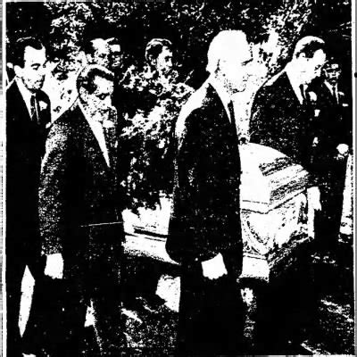 Ward Bond death, Nov. 1960. Pallbearers include John EWayne, Frank ...