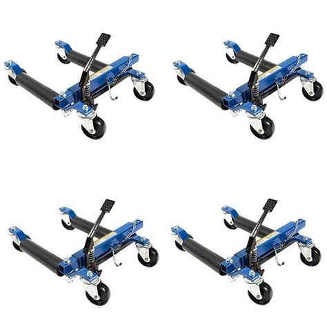 Go Jacks - Hydraulic Car Wheel Dolly (4-Pack) | studios60