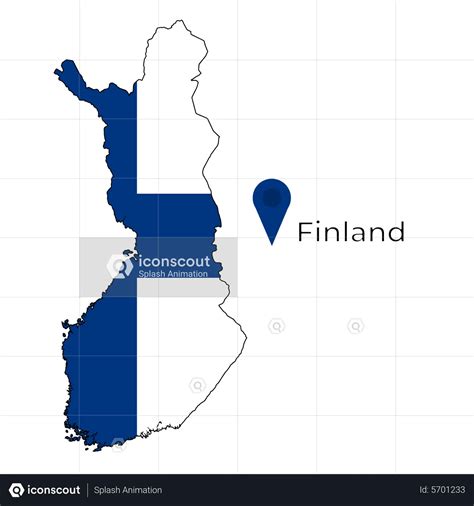 Finland Flag Map Animation - Free Download Maps And Navigation ...