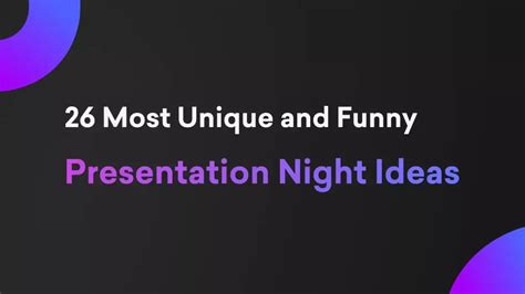 26 Most Unique and Funny PowerPoint Presentation Night Ideas | Deckt ...