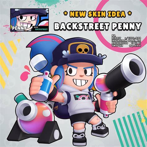 [SKIN IDEA] Backstreet Penny : r/Brawlstars