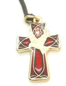 Holy Spirit Dove Cross Necklace Made in Italy | eBay