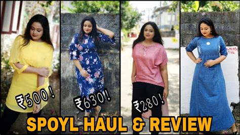 Affordable clothing haul |SPOYL app review | 20% discount |Lookbook ...