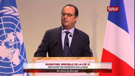 COP 21 : discours d'ouverture de François Hollande - YouTube