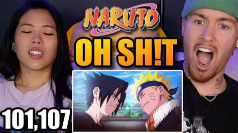 His First Time Watching Naruto!! | Naruto Reaction Ep 101 & 107 - YouTube