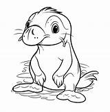 Cute Platypus Coloring Page  Free Printable Coloring Pages sketch template