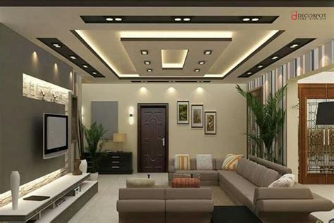 False Ceiling Design For Hall Room | Shelly Lighting