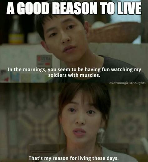 Descendants of the sun | Korean drama quotes, Drama memes, Korean drama