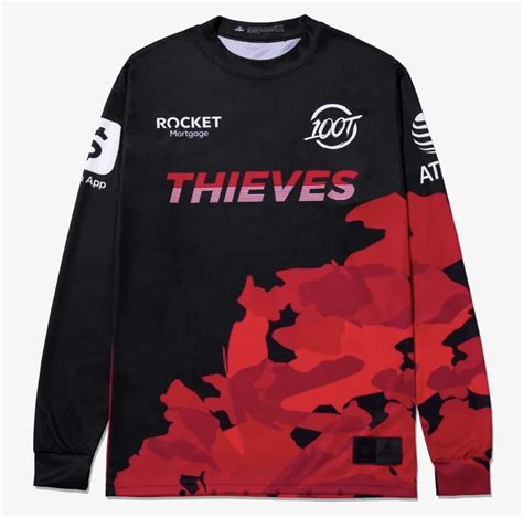 100 Thieves 100 Thieves 2021 Worlds Jersey NWT | Grailed