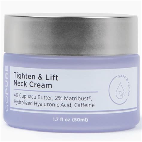 Neck Firming Cream - Anti-Aging Neck Cream for Tightening and Wrinkles for an Even Skin Tone and ...