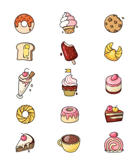 Check out this @Behance project: "Dessert icons" https://www.behance.net/gallery/42650753 ...