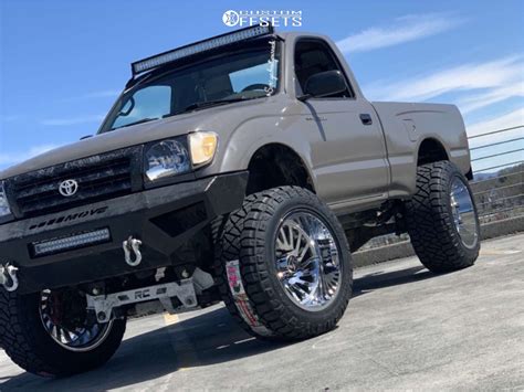 1998 Toyota Tacoma ARKON OFF-ROAD Caesar Rough Country Suspension Lift 6" | Custom Offsets