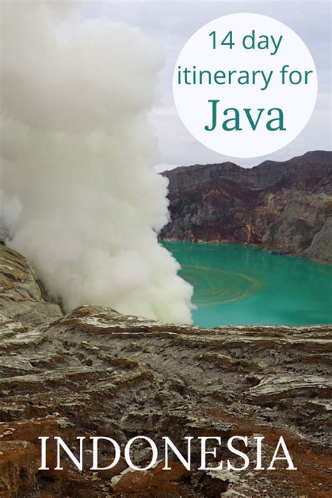 Backpacking Java itinerary and route: 14 days in Java from $18 per day | Philippines travel ...