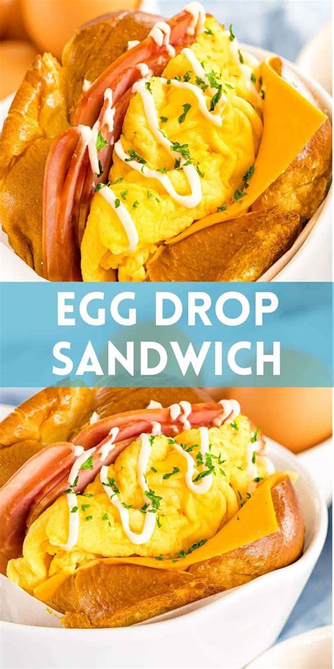 Korean Egg Drop Sandwich - Breakfast Egg Sandwich - Drive Me Hungry