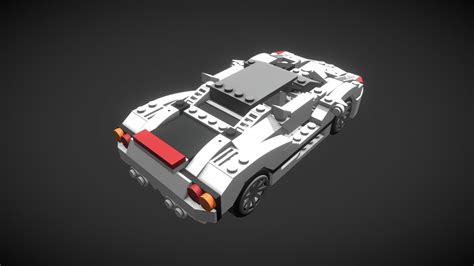 LEGO CAR - 3D model by 0x000000F4 [6c08c4f] - Sketchfab