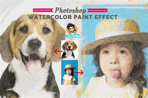 Watercolor Paint PRO Effect - Design Cuts