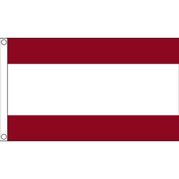 Horizontal Welcome Striped Flag, Red/White/Red, 5' x 3' | HD Supply