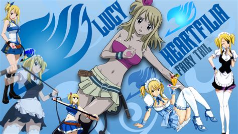 Fairy Tail - Lucy Wallpaper HD | Fairy tail lucy, Anime, Fairy tail anime