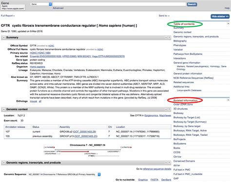 Science Buddies: NCBI Gene & SNP Tutorial