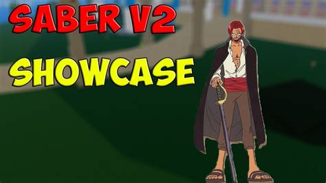 Blox Piece | Saber V2 Showcase! (Roblox) – Palheta Veste