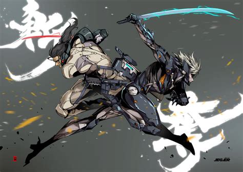 Raiden VS Sam by the-hary on DeviantArt