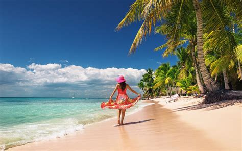 Beaches In Dominican Republic Country In The Caribbean 4k Ultra Hd Wallpaper For Desktop ...