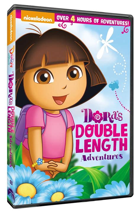 It's Dora, The Explorer!!! In 2 new DVD's!!!