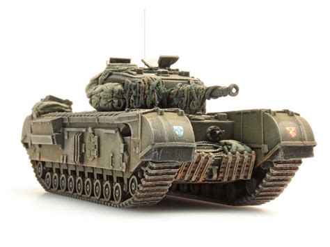 Churchill Tank mk VII, 1:87 resin ready made, painted - Artitecshop