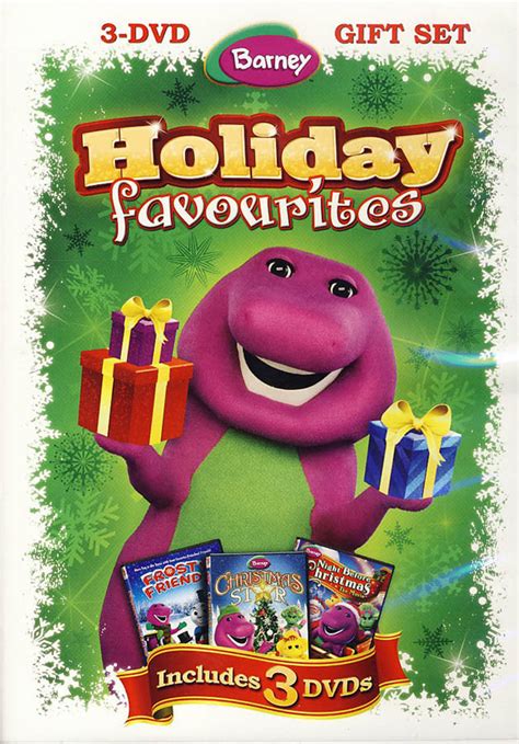 Barney Holiday Favorites (3-DVD Gift Sets)(Boxset) on DVD Movie