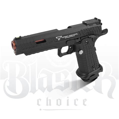 UDL Combat Master 2011 Metal Body (Manual) Nerf Pistol Gel Blaster (Black)