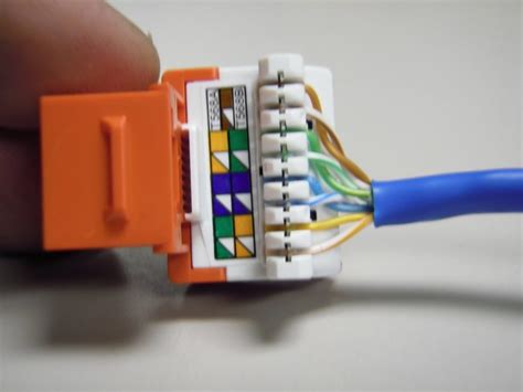 Cable Ethernet Wall Jack Wiring