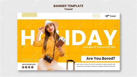 Free PSD | Holiday banner template