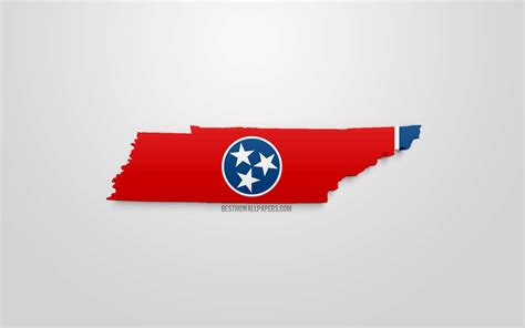 Download Waving Tennessee State Flag Wallpaper | Wallpapers.com