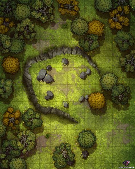 Forest Dnd Battle Maps - Yvette Wallpaper