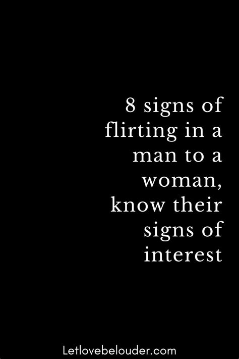 Signs of flirting – Artofit