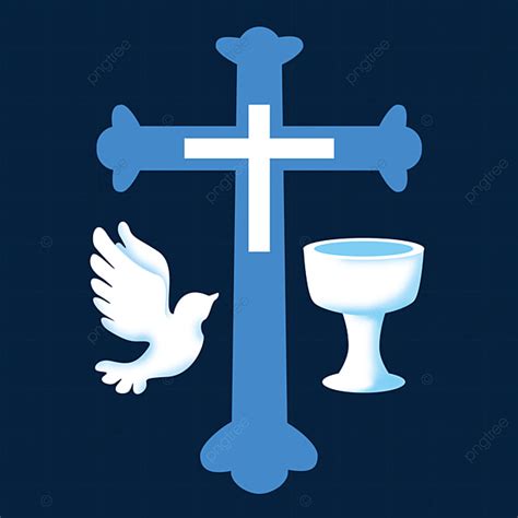 Baptism Crosses Clipart Hd PNG, Blue Cross Baptism Clip Art, Baptism Clipart, Baptism, Clipart ...