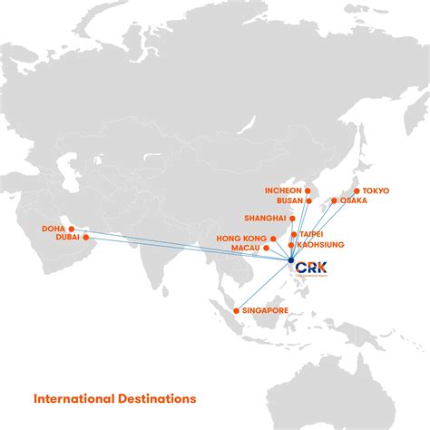 Destinations | Clark International Airport