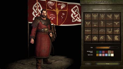 How to create your own custom banner in Mount & Blade II: Bannerlord ...