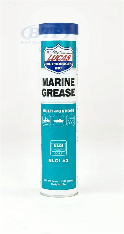 Lucas Marine Wheel Bearing Grease Tube for Trailer Hubs