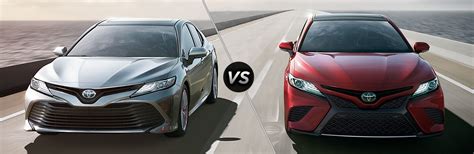 2018 Toyota Camry LE vs 2018 Toyota Camry SE