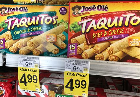 Jose Ole Taquitos Just $3.99 with New Coupon, Save 39% - Super Safeway