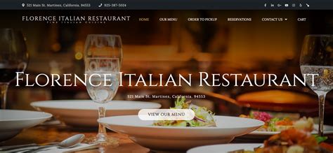 Florence Italian Restaurant » Fine Italian Cuisine