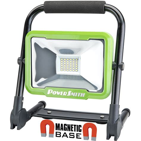 2400 LUMEN RECHARGEABLE LED WORK LIGHT W/ MAGNETIC BASE - PowerSmith