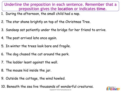 Prepositions - KS2 | Teaching Resources