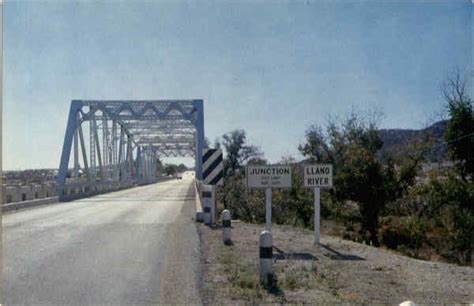 Bridge over the Llano River Junction, TX