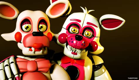 Fnaf, Foxy and mangle, Funtime foxy