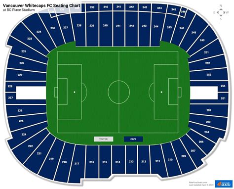 Bc Place Stadium Chart